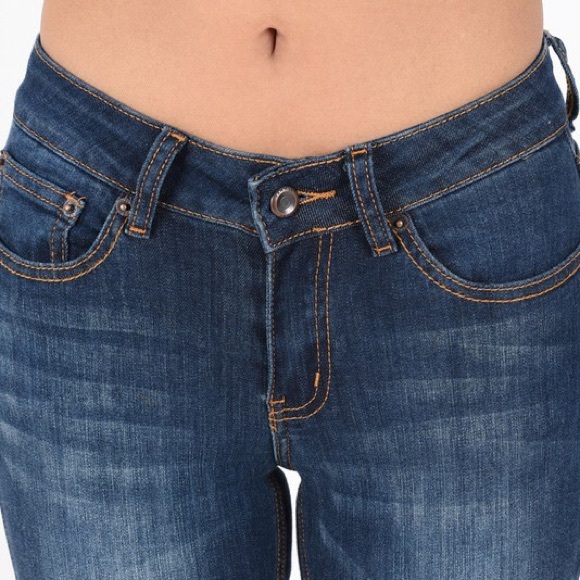 LAST 1  //  ‘IKON’ Premium Jeans | Dark Wash - Picture 3 of 4